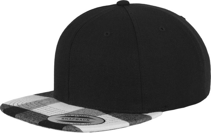 Actual product image Flexfit Checked Flanell Peak Snapback (One size)