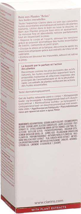 Actual product image Clarins Pflanzenbad Bain Aux Plantes Relax - Mit Ätherischen Ölen (200 ml)