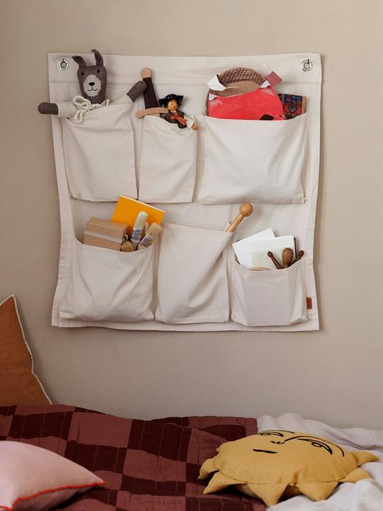 Immagine prodotto Ferm Living Tasche da parete in tela (70 x 70 cm)