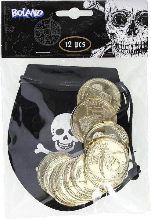 Produktbild Boland Kleiner Piraten Beutel Mit 12 Münzen