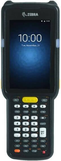 Produktbild Zebra MC9300 Freezer, 2D, SR, SE4770, BT, WLAN, NFC, 34 Key, Func. Num., Gun, IST, Android (2D-Barcodes, 1D-Barcodes)