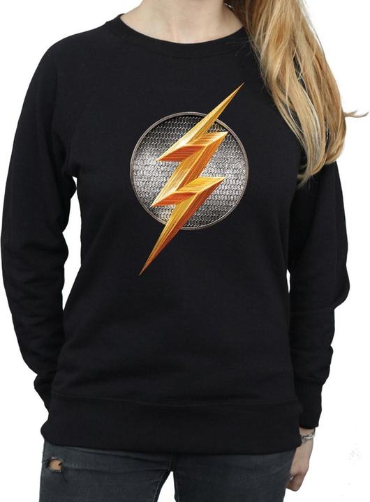 Justice League Movie Flash Emblem Sweatshirt (XL)