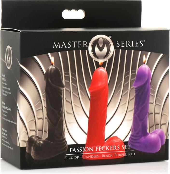 Produktbild Master Series Peckers Set Tropfkerzen