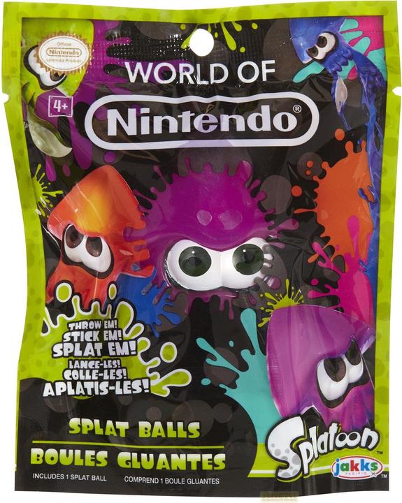 Actual product image Jakks Pacific Splatoon Splat Ball - assorted
