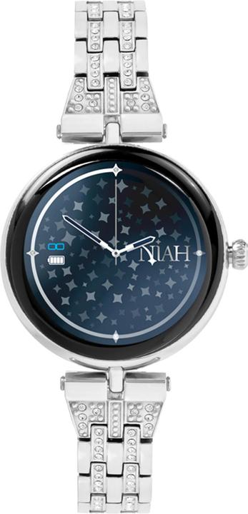 Actual product image Techmade Smartwatch Lyra Medium Mesh Silver (36 mm)