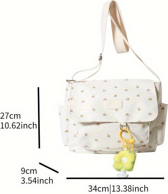 Immagine prodotto Only-Bags.Store Grosse Kapazität Nylon Material Messenger Bag, Causal Design Crossbody Bag mit Reissverschluss