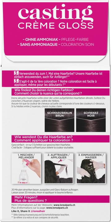 L'Oréal Paris Casting Creme (200 Schwarzbraun)