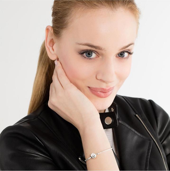 Immagine prodotto Thomas Sabo Bracciale per perline (14 cm, Argento)