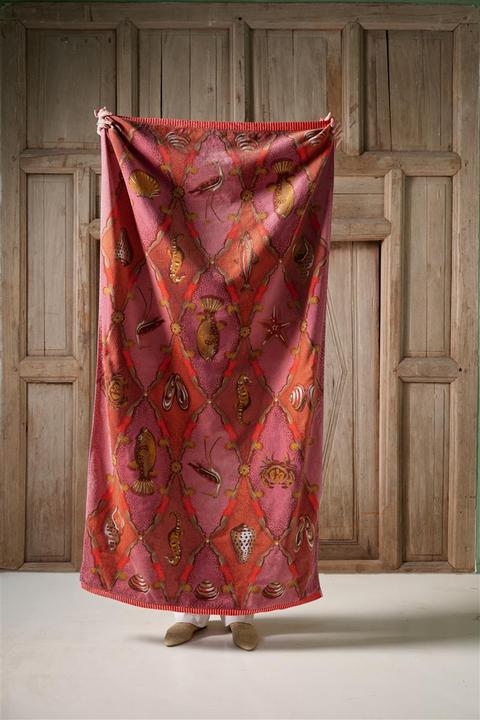 Produktbild PIP Studio Little Sea pink Badetuch 100x180cm (1 Stück) (100 x 180 cm)