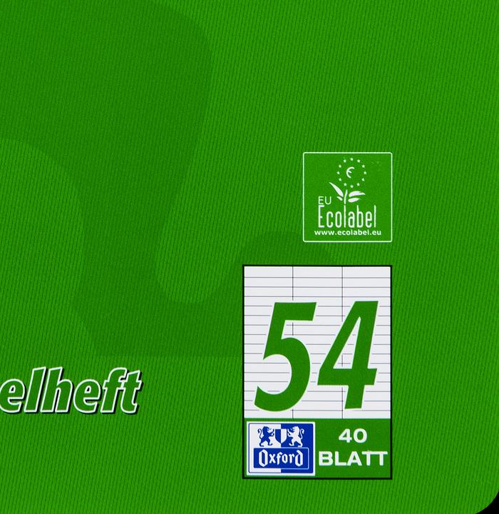 Produktbild Oxford Vokabelheft (A4, Liniert, Harter Einband)