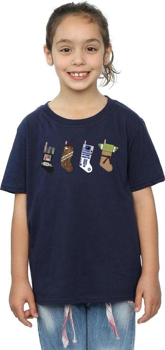 Produktbild Star Wars Christmas Stockings TShirt Mädchen (140, 146)