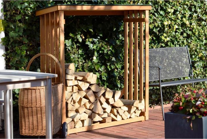 Produktbild Dobar Kaminholzunterstand (140 x 50 x 143 cm)