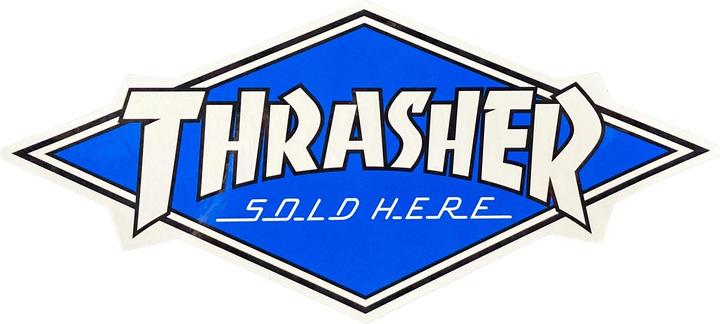 Produktbild Thrasher Diamond Logo Sold Here Sticker (12" x 5.5")