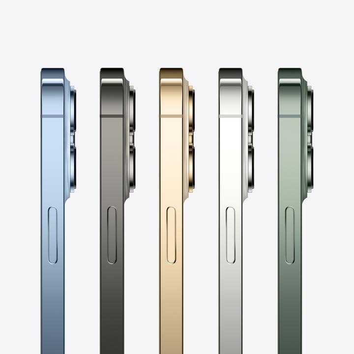 Actual product image Apple iPhone 13 Pro (128 GB, Alpine green, 6.10", SIM + eSIM, 12 Mpx, 5G)