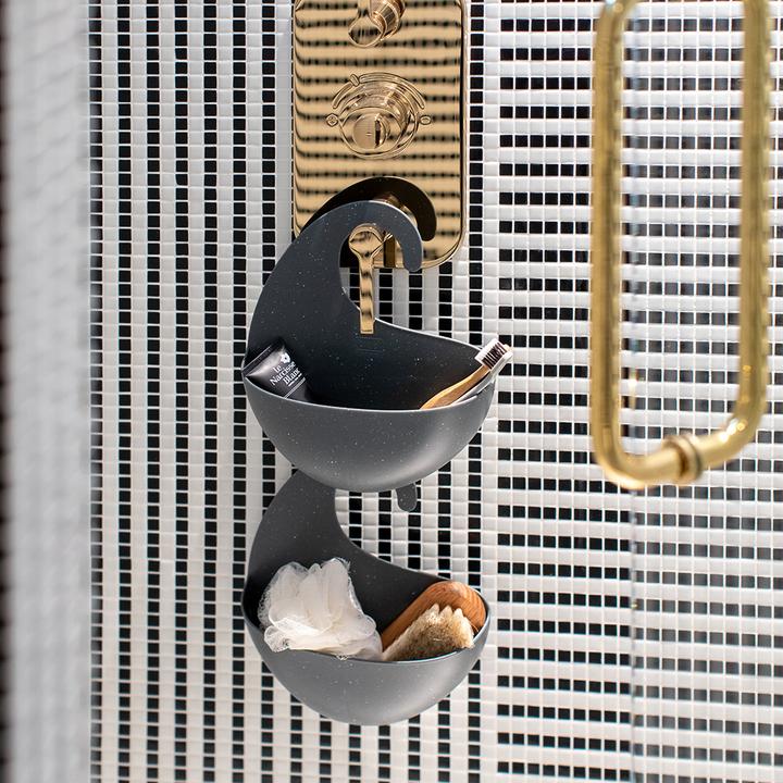 Actual product image Koziol Shower Utensil Holder Surf M, Beige (6.5 x 21.5 x 25 cm)