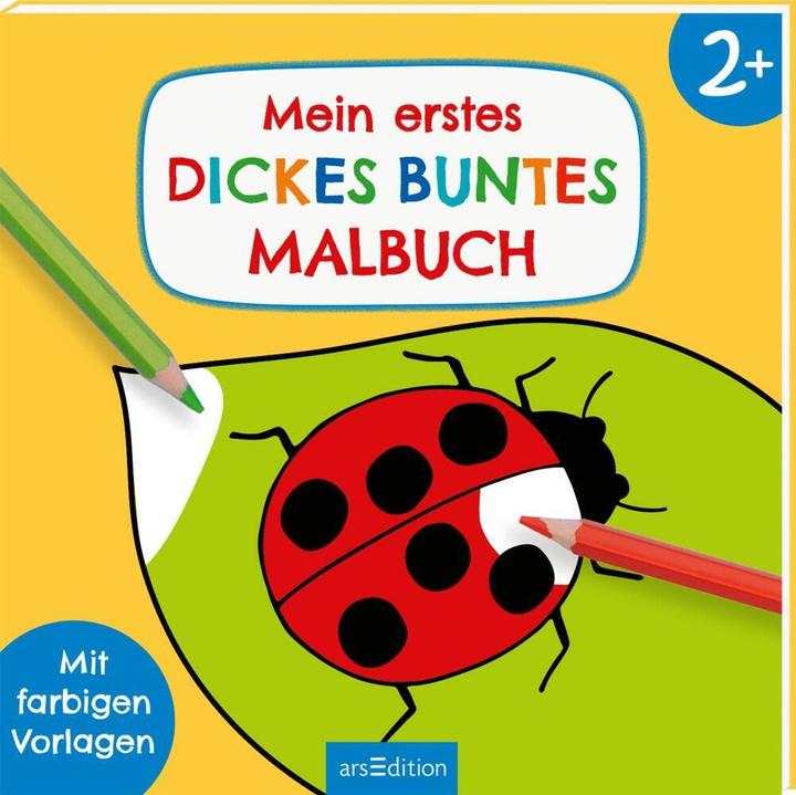 Actual product image Mein erstes dickes buntes Malbuch