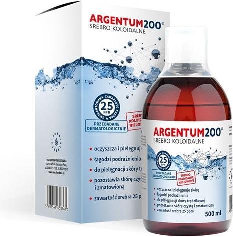 Immagine prodotto Aura Herbals Argentum 200 25 ppm (Lozione corpo, 500 ml)
