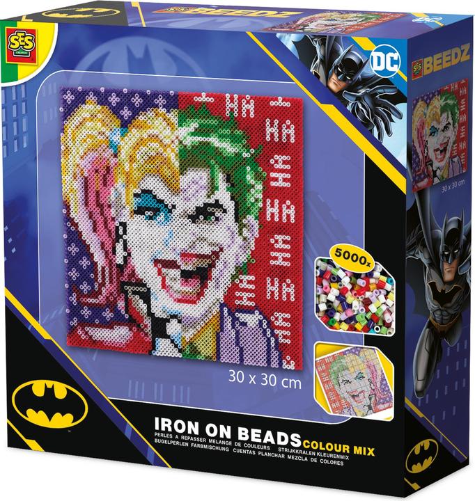 Image du produit Ses DC Batman - Joker und Harley Quinn Bügelperlen Farbmischung