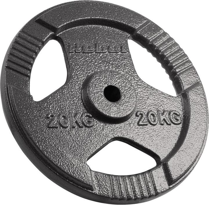 Rebel Cast iron weight 20kg Bore 31mm disc with handles ACTIVE