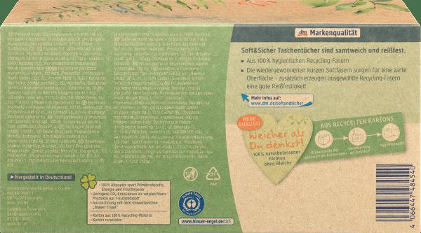 Image du produit dm Soft&Sicher Boîte de mouchoirs recyclés
