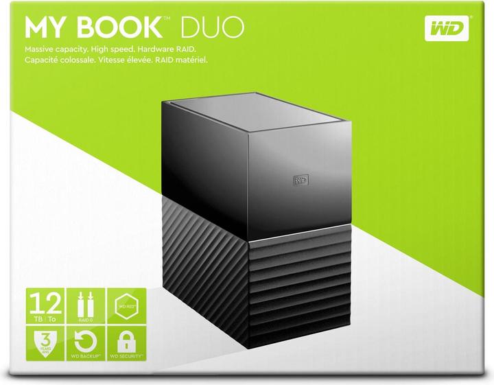 Actual product image WD My Book Duo (12 TB)