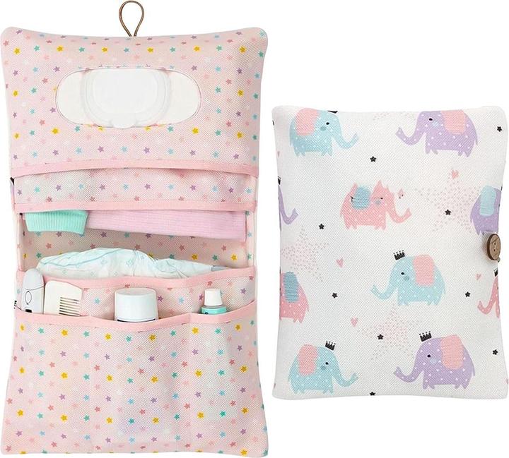 Image du produit Milkii Sac à couches/ Organiseur de couches, Eléphant