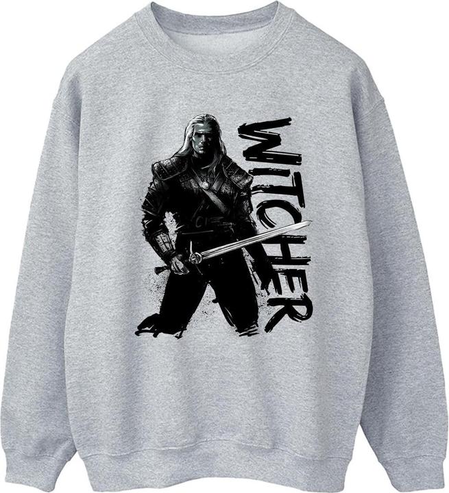 Netflix The Witcher Sketch Geralt Sweatshirt (S)