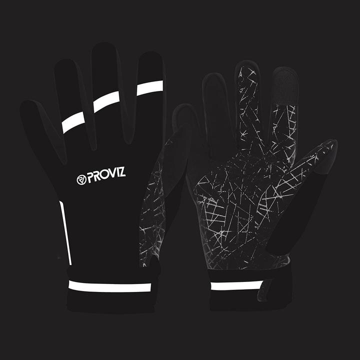 Immagine prodotto Proviz Guanti ciclismo classico nero/riflettente 2XL (XXL)