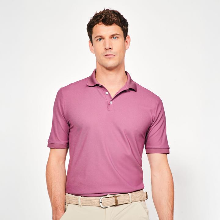 Inesis Herren Golf Poloshirt kurzarm - WW500 bordeaux