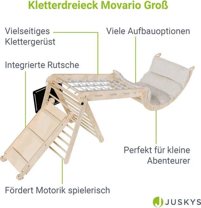 Produktbild Juskys Kletterdreieck Movario Indoor
