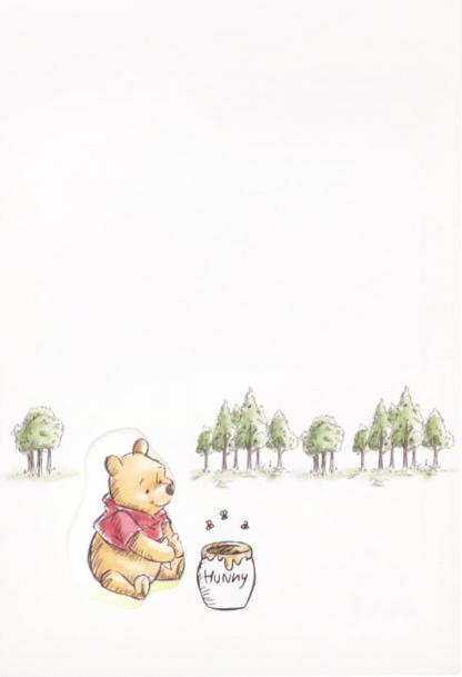 Image du produit Disney Set de papier à lettres pour fenêtre Winnie l'ourson