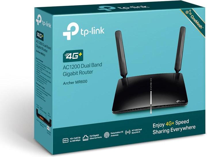 Actual product image TP-Link Archer MR600 4G+ Dual Band Gigabit Router