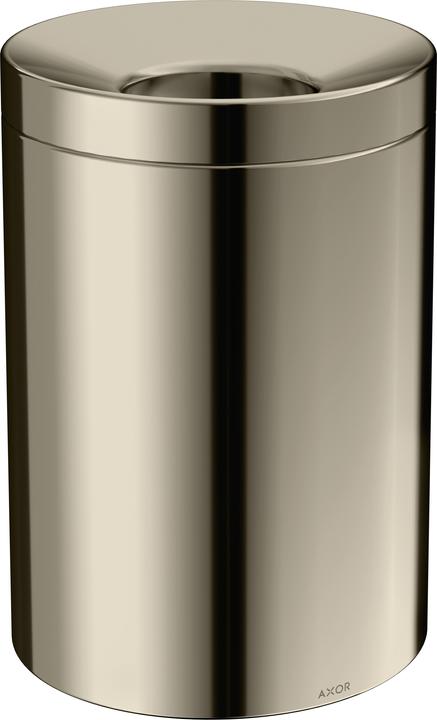 Produktbild hansgrohe Abfalleimer Axor Universal Circular polished nickel (5 l)