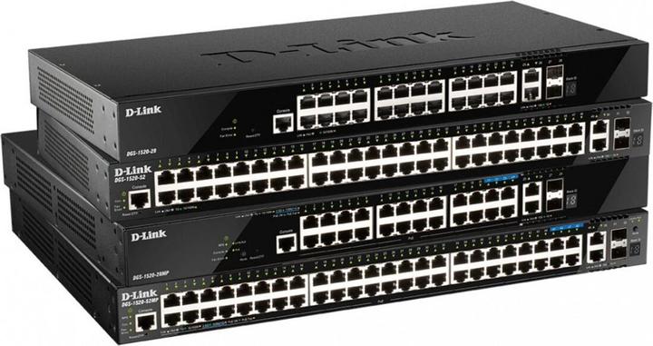 Actual product image D-Link 52-P SMART MANAGED POE+ SWITCH (52 Ports)