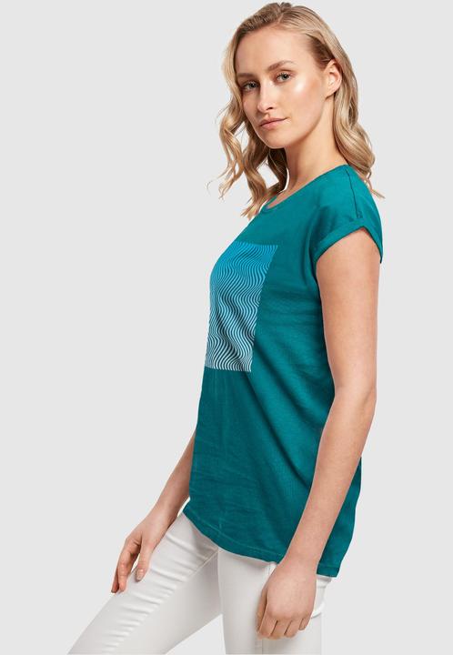 Actual product image Merchcode Ladies Summer - Wavy Pattern T-Shirt - 112601 (M)