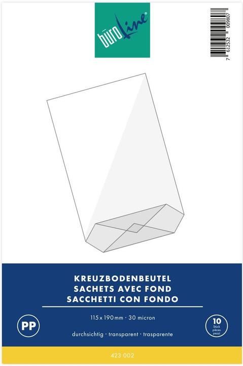 Produktbild BüroLine Kreuzboden Beutel (Geschenktüte, 10 x)