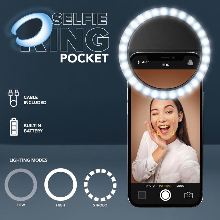 Image du produit Cellularline Selfie Ring Pocket - Universale