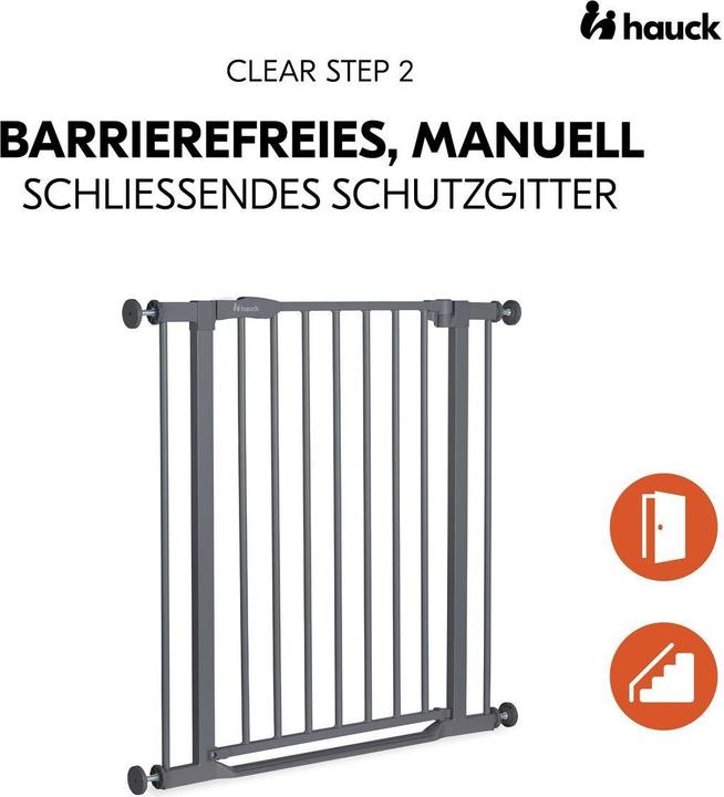Produktbild Hauck Tür- & Treppenschutzgitter Türschutzgitter / Treppenschutzgitter Clear (75 cm)