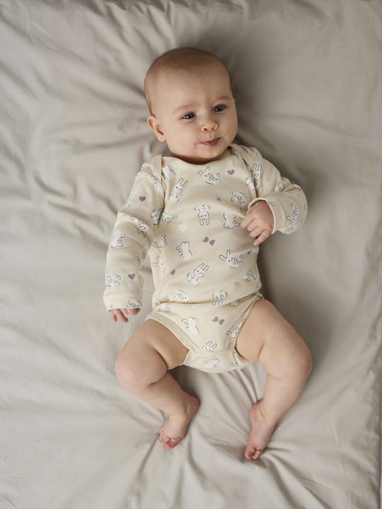 Actual product image Name it Nbfbody 3p Ls Summr Sand Rabbit Noos (92)
