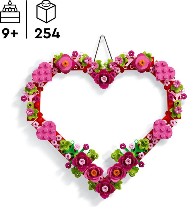 Actual product image LEGO Heart Deco (40638, LEGO Iconic)