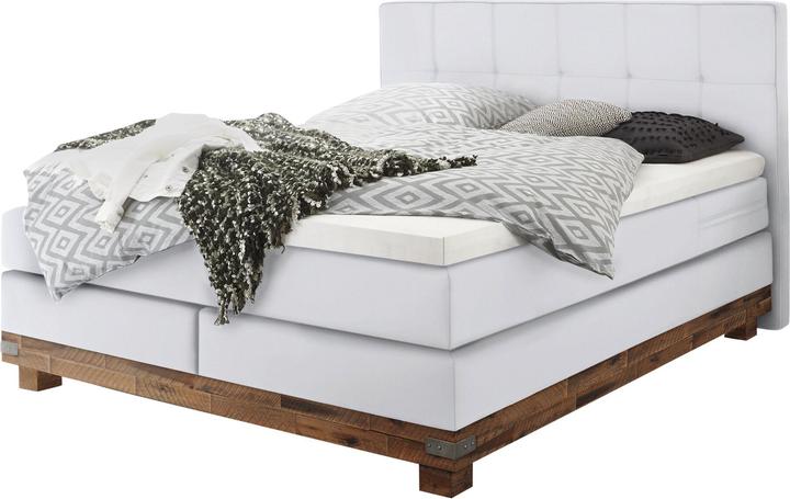 Acacia vintage brown, lacquered / Kul white
