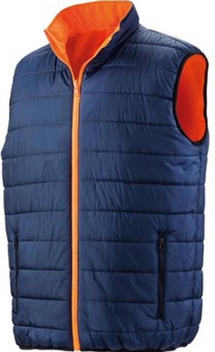 Neonorange/Marineblau