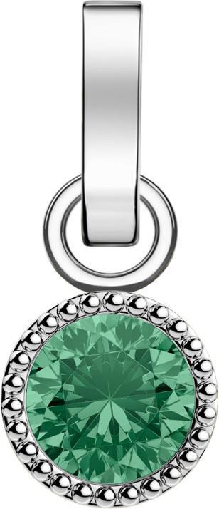 Rosefield Birthstone Pendants Anhänger (Rhodium platziertes Edelstahl 316L)