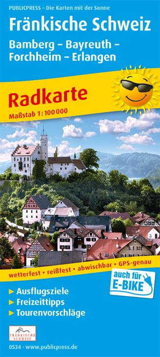 Franconian Switzerland 1:100 000 100000
