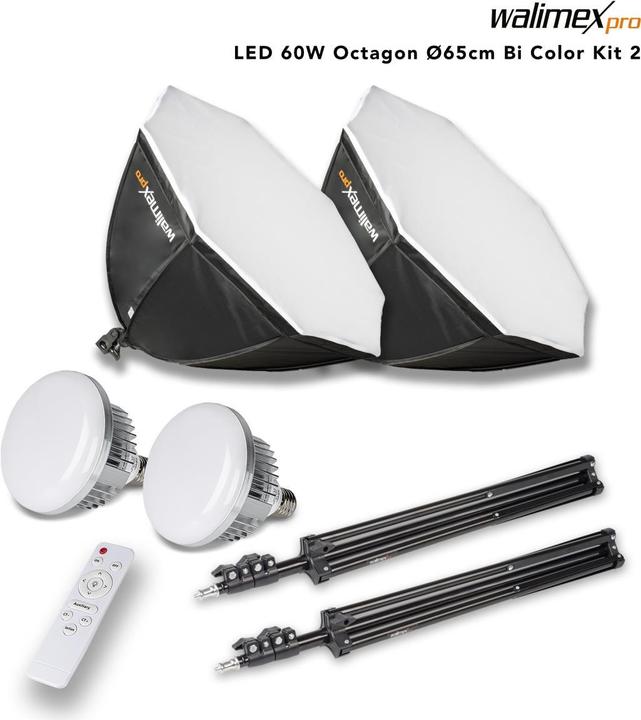 Produktbild Walimex pro LED 60W Octagon (Schirmreflektor, 65 cm)