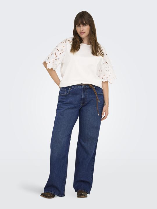 Actual product image Only CARJUICY Hohe Taille Weiter Beinschnitt Jeans Jeans mit weitem Bein (W42/L30)