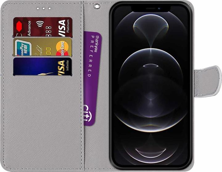 Actual product image Ueli Express iPhone 13 Mini book case Case with card holder galaxy (Apple iPhone 13 mini)