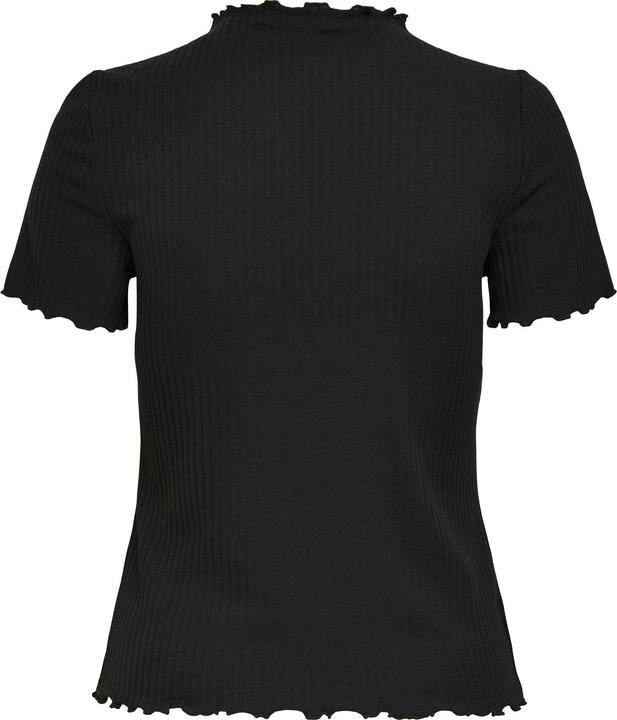 Actual product image Only Stand up collar top with short sleeves (XS)