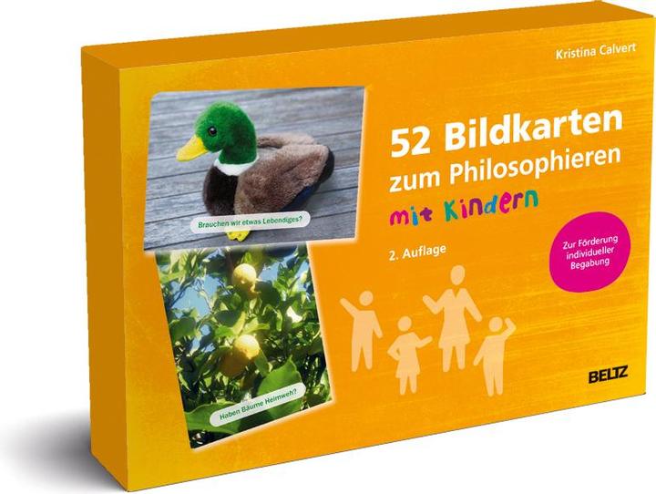 Image du produit Calvert:52 Bildkarten zum Philosophiere (Allemand, Kristina Calvert, 2020)