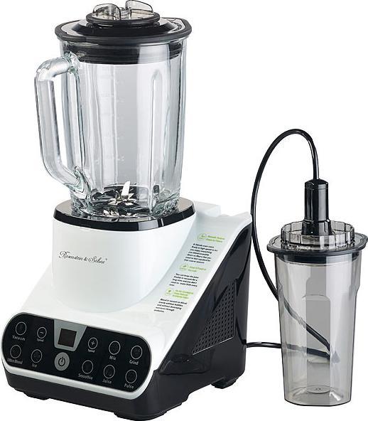 Rosenstein & Söhne Standmixer mit Vakuumier-Funktion (EU-Stecker, 1300 W)